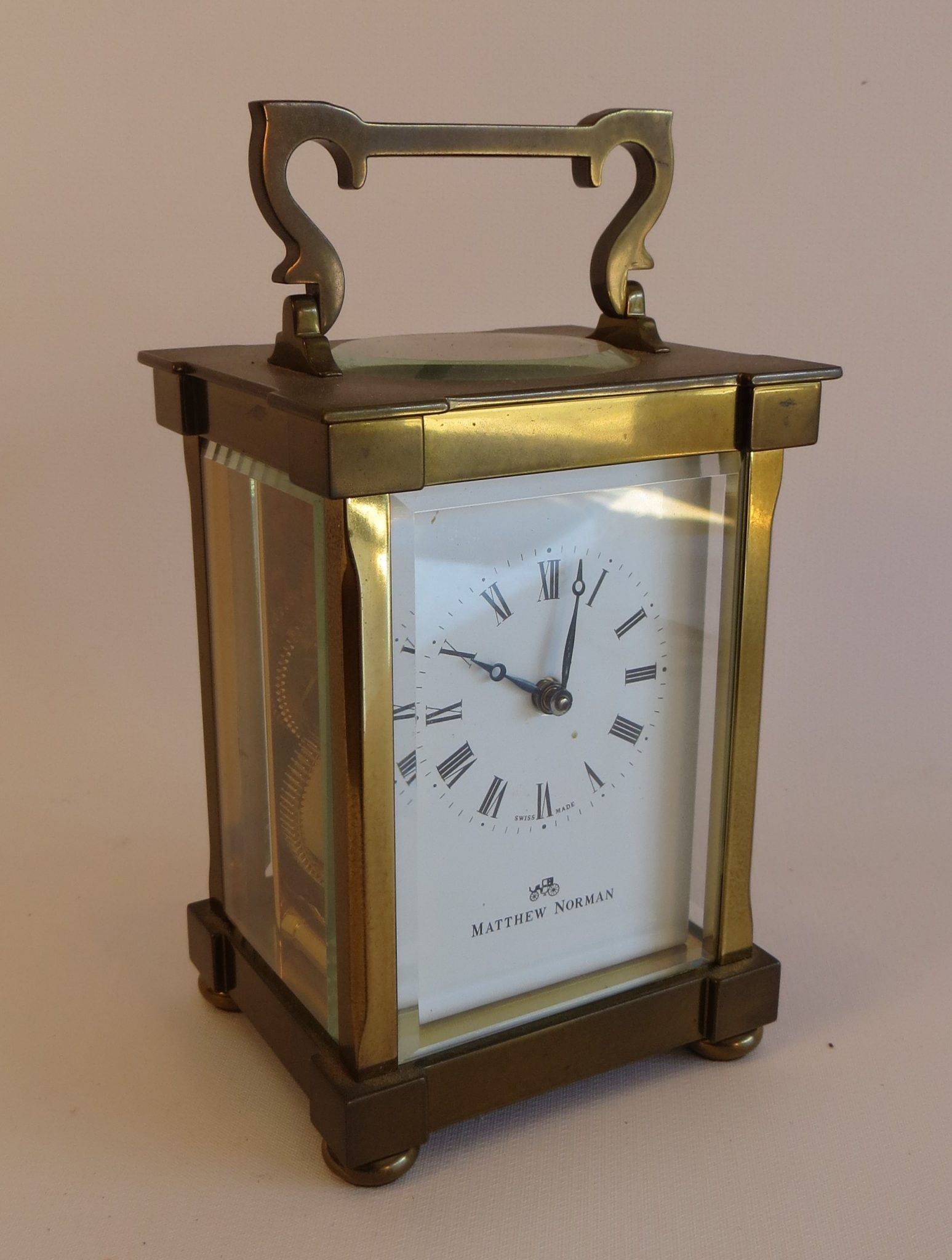761 Matthew Norman Carriage Clock Hills Antique Clocks
